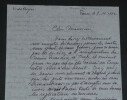 Victor BEYER , Historien de l'art alsacien - LETTRE AUTOGRAPHE SIGN&Eacute;E - 1982. Victor BEYER