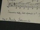 Carl Busch - Double port&eacute;e autographe sign&eacute;e pour (military band) - 1930. Carl BUSCH