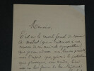 Paul COLLIN Po&egrave;te - LETTRE AUTOGRAPHE SIGN&Eacute;E &Agrave; L&eacute;on KERST - 3 pages. Paul COLLIN