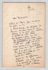 DENYS AMIEL &Eacute;crivain  LETTRE AUTOGRAPHE SIGN&Eacute;E - 9 avril 1936. Denys AMIEL
