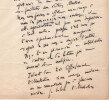 DENYS AMIEL &Eacute;crivain  LETTRE AUTOGRAPHE SIGN&Eacute;E - 9 avril 1936. Denys AMIEL