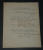 [ Paolo Volpicelli ] - Lettre imprim&eacute;e (partiellement manuscrite) 1862. Paolo VOLPICELLI