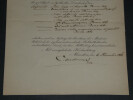 [ Paolo Volpicelli ] - Lettre imprim&eacute;e (partiellement manuscrite) 1862. Paolo VOLPICELLI