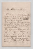 Edgar Quinet - Manuscrit autographe sign&eacute; "Les Elections de Paris" - 1869 3pages. Edgar QUINET