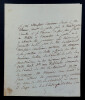 Vincent CAMPENON - LETTRE AUTOGRAPHE SIGN&Eacute;E A Barth&eacute;l&eacute;my-Andr&eacute; CAMERANI, 1809. Vincent CAMPENON