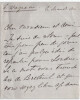 Ren&eacute;e de Brimont - lettre autographe sign&eacute;e d'invitation, 3 pages, Paris, Wagram. Ren&eacute;e de Brimont