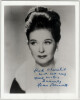 Joan BENNETT autographe - PHOTOGRAPHIE D&Eacute;DICAC&Eacute;E ET SIGN&Eacute;E de sa main 20 x 25 cm. Joan BENNETT