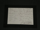 Gustave WORMS, lettre autographe sign&eacute;e, "ta lettre du Temps", 2 pages. Gustave WORMS