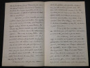 Louis Jules TROCHU, Homme d'&Eacute;tat - LETTRE AUTOGRAPHE SIGN&Eacute;E 4 PAGES 1869 VICHY. Louis Jules TROCHU