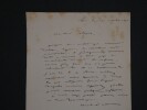 L&eacute;on FAUCHER, &Eacute;conomiste - LETTRE AUTOGRAPHE SIGN&Eacute;E PARIS 1850. L&eacute;on FAUCHER