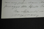 Max MAUREY - LETTRE AUTOGRAPHE SIGN&Eacute;E, Paris. Max MAUREY