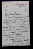 PFEIFFER Georges - LETTRE AUTOGRAPHE SIGN&Eacute;E &Agrave; HEUGEL, JOURNAL LE MENESTREL 1882. Georges PFEIFFER