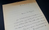 BYL Arthur - LETTRE AUTOGRAPHE SIGN&Eacute;E &Agrave; Georges MONTORGUEIL, PARIS 1912. Arthur BYL