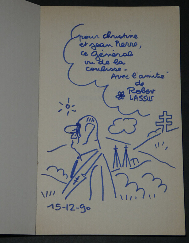 Robert LASSUS - Livre avec d&eacute;dicace autographe sign&eacute;e. Robert LASSUS