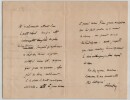 Gabriel Auguste Daubr&eacute;e - Lettre autographe sign&eacute;e &agrave; Monsieur Duclaux - 1883. Gabriel Auguste DAUBR&Eacute;E