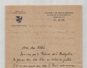 Pie Raymond R&eacute;gamey - Lettre autographe sign&eacute;e ROUAULT Art Sacr&eacute; &Eacute;dition - 1945. Pie Raymond R&Eacute;GAMEY