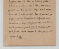 Pie Raymond R&eacute;gamey - Lettre autographe sign&eacute;e ROUAULT Art Sacr&eacute; &Eacute;dition - 1945. Pie Raymond R&Eacute;GAMEY