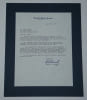 Ted (Edward Moore) Kennedy , John's younger brother - Typed letter signed - 1979. Ted Kennedy (Edward Moore Kennedy)