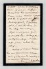 Napol&eacute;on Joseph Ney - Lettre autographe sign&eacute;e. Napol&eacute;on Joseph NEY