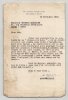 Andr&eacute; Malraux Lettre dactylographi&eacute;e sign&eacute;e &agrave; Thierry Maulnier Art de Nara 1954. Andr&eacute; MALRAUX