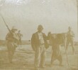 RARE PHOTO D'EPOQUE 1922 ISTANBUL MALTEPE - Montreur d'ours & Soldats Occupation. 