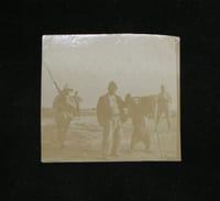 RARE PHOTO D'EPOQUE 1922 ISTANBUL MALTEPE - Montreur d'ours & Soldats Occupation