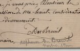 Alphonse Du Breuil - Lettre autographe sign&eacute;e Agriculture - 1866. Alphonse Du Breuil