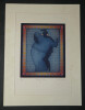 Tango Bleu - Gravure originale sign&eacute;e 6/55 - Estampe. Cyril DESMET