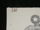 HENRI LAFFILLEE DESSIN ORIGINAL SIGNE Poids assyrien. Louis Henri LAFFILL&Eacute;E