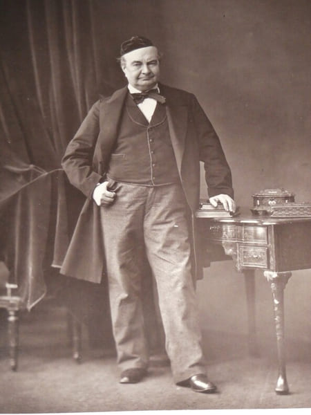 Portrait de Sainte-Beuve par Bertall - Photoglyptie + Texte Galerie contemporaine. Bertall ; CH Vendryes