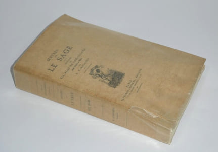 Histoire de Gil Blas de Santillane - Complet en 4 volumes - Tirage de tête n°52 Whatman - Broché - Henri Pille - 1878