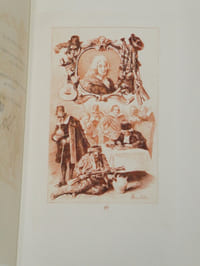 Histoire de Gil Blas de Santillane - Complet en 4 volumes - Tirage de tête n°52 Whatman - Broché - Henri Pille - 1878
