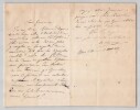 Armand Charnay - Rare et savoureuse lettre autographe sign&eacute;e - 1885. Armand Charnay
