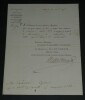 &Eacute;tienne Macdonald - 1er Duc de Tarente - LETTRE SIGN&Eacute;E L&eacute;gion d'honneur - 1817. &Eacute;tienne MACDONALD