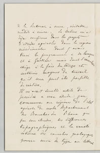 Antoine-Fortuné Marion Lettre autographe signée PHYLLOXERA Agriculture 1887 4p.