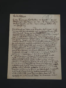 Henri de Régnier. Révolution française, La terreur. Manuscrit autographe signé de 6 pages, Critique sur des ouvrages relatifs au 9 thermidor et à Robespierre, 1930