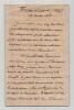 Charles Humbert. Lettre autographe sign&eacute;e de 4 pages, Recommandation pour son fils, 1878. Jean-Charles-Ferdinand Humbert