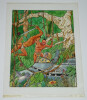 Olivier Schwartz - Superbe illustration originale de jeunesse couleur. Olivier Schwartz