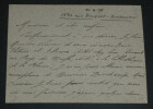 Laurent TAILHADE, Po&egrave;te - CARTE LETTRE SIGN&Eacute;E, 1898. Laurent TAILHADE