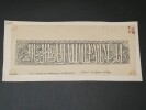 Dessin original sign&eacute; - Inscription karamitique de minaret de la Mosqu&eacute;e de Mohammed Ben Qalao&ucirc;n. Louis Henri Laffill&eacute;e