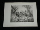 Horace Vernet - Ensemble de 11 lithographies originales Chasse 1810/30. Horace Vernet
