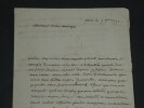 Lautour Duchalit - Lettre autographe sign&eacute;e - R&eacute;volution fran&ccedil;aise - 1792. Lautour Duchalit