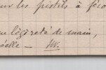 Henry de VILMORIN. Manuscrit autographe sign&eacute;, Botanique & Hybridation du Bl&eacute;, XIXe. Henry de VILMORIN