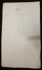 Lavis d'encre - Cadre ornemental floral, faux et sablier, XVIII&egrave;me. Anonyme