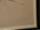 Gravure encadr&eacute;e et sign&eacute;e au graphite - Claude PIECHAUD - Bateau - Contemporain. Claude PIECHAUD