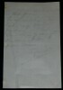 Judith Gautier - Billet autographe sign&eacute; – Repr&eacute;sentation &agrave; l'h&ocirc;tel Windsor - 1890. Judith Gautier