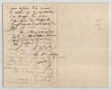 Ars&egrave;ne Houssaye - Lettre autographe sign&eacute;e. Ars&egrave;ne Houssaye