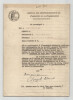Soci&eacute;t&eacute; Clerget-Blin et Cie - Procuration dactylographi&eacute;e sign&eacute;e - Aviation 1921. Soci&eacute;t&eacute; Clerget-Blin et Cie