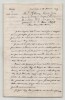 Tillion &eacute;v&ecirc;que de Saint-Claude - L.A.S. - 3 Timbres du Second Empire - 1859. Charles Jean Fillion, &eacute;v&ecirc;que de Saint-Claude