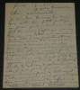 Jean GOUNOD - Lettre Autographe Sign&eacute;e "bonnes vacances" - Savoie - 1909. Jean Gounod
